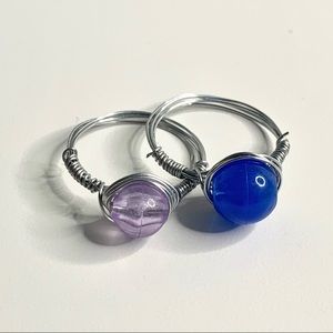 2 Handmade Rings